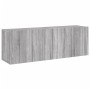 Muebles para TV de pared 2 unidades gris Sonoma 60x30x41 cm en Muebles TV | Comprar online en Foru.es