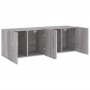 Muebles para TV de pared 2 unidades gris Sonoma 60x30x41 cm en Muebles TV | Comprar online en Foru.es