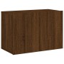 Mueble para TV de pared roble marrón 60x30x41 cm en Muebles TV | Comprar online en Foru.es