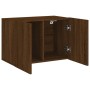 Mueble para TV de pared roble marrón 60x30x41 cm en Muebles TV | Comprar online en Foru.es