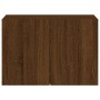 Mueble para TV de pared roble marrón 60x30x41 cm en Muebles TV | Comprar online en Foru.es