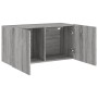Mueble para TV de pared gris Sonoma 80x30x41 cm en Muebles TV | Comprar online en Foru.es
