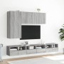 Mueble para TV de pared gris Sonoma 100x30x41 cm en Muebles TV | Comprar online en Foru.es