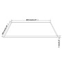Tablero de mesa de cristal templado cuadrado 800x800 mm de vidaXL, Tableros para mesas - Ref: Foro24-243632, Precio: 53,41 €,...