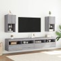 Mueble para TV con luces LED gris Sonoma 30,5x30x60 cm en Muebles TV | Comprar online en Foru.es