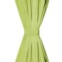 Cortinas de micro-raso con bucles 2 unidades 140x175cm verde by vidaXL, Curtains and curtains - Ref: Foro24-132222, Price: 24...
