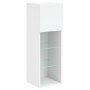 Mueble para TV con luces LED blanco 30,5x30x90 cm en Muebles TV | Comprar online en Foru.es