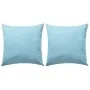 Cojines para exteriores 2 unidades 45x45 cm azul claro de vidaXL, Cojines - Ref: Foro24-132298, Precio: 30,40 €, Descuento: %