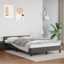 Estructura de cama con cabecero cuero sintético gris 120x200cm de vidaXL, Camas y somieres - Ref: Foro24-347493, Precio: 158,...
