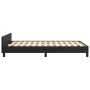 Estructura de cama con cabecero cuero sintético negro 120x200cm de vidaXL, Camas y somieres - Ref: Foro24-347489, Precio: 132...