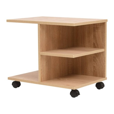 Estantería con rueda 50x35x42 cm color roble de vidaXL, Librerías y estanterías - Ref: Foro24-245723, Precio: 53,97 €, Descue...
