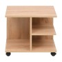 Estantería con rueda 50x35x42 cm color roble de vidaXL, Librerías y estanterías - Ref: Foro24-245723, Precio: 53,97 €, Descue...
