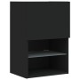 Mueble para TV con luces LED negro 40,5x30x60 cm en Muebles TV | Comprar online en Foru.es