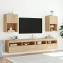 Mueble para TV con luces LED roble Sonoma 40,5x30x60 cm en Muebles TV | Comprar online en Foru.es