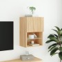 Mueble para TV con luces LED roble Sonoma 40,5x30x60 cm en Muebles TV | Comprar online en Foru.es