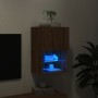 Mueble para TV con luces LED roble marrón 40,5x30x60 cm en Muebles TV | Comprar online en Foru.es