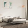 Estructura de cama con cabecero terciopelo gris claro 120x200cm de vidaXL, Camas y somieres - Ref: Foro24-347561, Precio: 115...