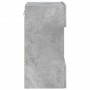 Mueble de TV de pared con luces LED gris hormigón 40x30x60,5 cm en Muebles TV | Comprar online en Foru.es