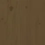 Estructura de cama madera maciza marrón miel 100x200 cm de vidaXL, Camas y somieres - Ref: Foro24-3105788, Precio: 103,90 €, ...
