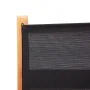 Sillas plegables jardín 2 uds madera eucalipto textilene negro de vidaXL, Sillas de jardín - Ref: Foro24-48692, Precio: 151,1...