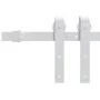 Hardware kit for white steel sliding doors 183 cm by vidaXL, doorframes - Ref: Foro24-151707, Price: 63,75 €, Discount: %