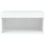 Mueble para TV con luces LED blanco 60x30x30 cm en Muebles TV | Comprar online en Foru.es