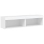 Muebles para TV con luces LED 2 uds blanco 60x30x30 cm en Muebles TV | Comprar online en Foru.es