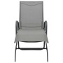 Tumbonas con mesa 2 unidades textilene y acero de vidaXL, Tumbonas - Ref: Foro24-47846, Precio: 203,74 €, Descuento: %