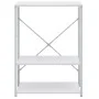 Armario de microondas madera ingeniería blanco 60x39,6x79,5 cm de vidaXL, Contenedores para utensilios de cocina - Ref: Foro2...