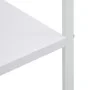 Armario de microondas madera ingeniería blanco 60x39,6x79,5 cm de vidaXL, Contenedores para utensilios de cocina - Ref: Foro2...