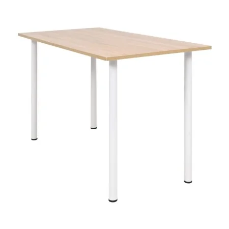 Mesa de comedor 120x60x73 cm color roble y blanco de vidaXL, Mesas de cocina y de comedor - Ref: Foro24-245728, Precio: 89,27...