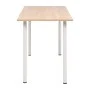 Mesa de comedor 120x60x73 cm color roble y blanco de vidaXL, Mesas de cocina y de comedor - Ref: Foro24-245728, Precio: 89,27...