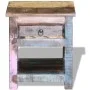 Mesa auxiliar con 1 cajón madera maciza reciclada 43x33x51 cm de vidaXL, Mesas auxiliares - Ref: Foro24-243456, Precio: 123,8...