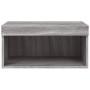 Mueble para TV con luces LED gris Sonoma 60x30x30 cm en Muebles TV | Comprar online en Foru.es
