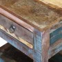 Mesa auxiliar con 1 cajón madera maciza reciclada 43x33x51 cm de vidaXL, Mesas auxiliares - Ref: Foro24-243456, Precio: 123,8...