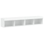 Muebles de TV con luces LED 2 uds blanco 80x30x30 cm en Muebles TV | Comprar online en Foru.es