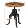 Side table made of recycled wood and cast iron 45x(45-62) cm by vidaXL, Side tables - Ref: Foro24-247588, Price: 163,79 €, Di...