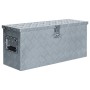 Caja de aluminio 76,5x26,5x33 cm cm plateada de vidaXL, Cajas de herramientas - Ref: Foro24-142938, Precio: 169,15 €, Descuen...