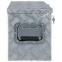 Aluminum box 76.5x26.5x33 cm cm silver by vidaXL, Toolboxes - Ref: Foro24-142938, Price: 162,37 €, Discount: %