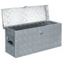 Aluminum box 76.5x26.5x33 cm cm silver by vidaXL, Toolboxes - Ref: Foro24-142938, Price: 162,37 €, Discount: %
