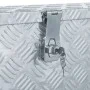Aluminum box 76.5x26.5x33 cm cm silver by vidaXL, Toolboxes - Ref: Foro24-142938, Price: 162,37 €, Discount: %