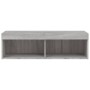 Mueble para TV con luces LED gris Sonoma 100x30x30 cm en Muebles TV | Comprar online en Foru.es