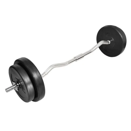 Barra de Curl 30Kg de vidaXL, Peso libre - Ref: Foro24-90373, Precio: 77,19 €, Descuento: %