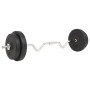 Juego de pesas 30 kg de vidaXL, Peso libre - Ref: Foro24-91399, Precio: 81,30 €, Descuento: %