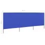 3-teilige Strandwindjacke aus himmelblauem Stoff, 400 x 120 cm von vidaXL, Sonnenschirme - Ref: Foro24-47147, Preis: 42,96 €,...