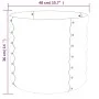 Jardinera de acero con recubrimiento en polvo gris 40x40x36 cm de vidaXL, Maceteros y jardineras - Ref: Foro24-318844, Precio...