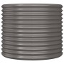 Jardinera de acero con recubrimiento en polvo gris 80x80x68 cm de vidaXL, Maceteros y jardineras - Ref: Foro24-318859, Precio...