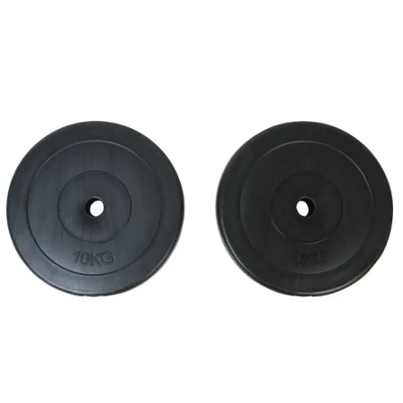 Discos de pesas 2 unidades 10 kg de vidaXL, Peso libre - Ref: Foro24-90269, Precio: 43,37 €, Descuento: %