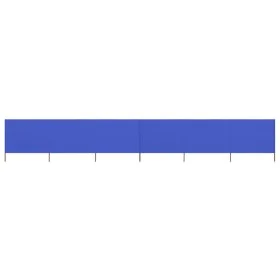 Paravientos de playa de 6 paneles tela azul celeste 800x120 cm de vidaXL, Sombrillas - Ref: Foro24-47179, Precio: 72,99 €, De...