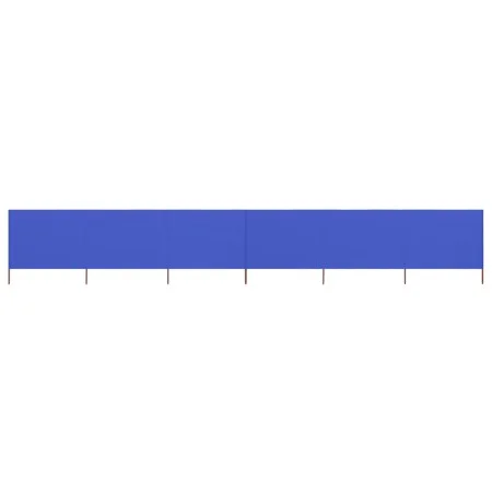 Paravientos de playa de 6 paneles tela azul celeste 800x120 cm de vidaXL, Sombrillas - Ref: Foro24-47179, Precio: 72,99 €, De...